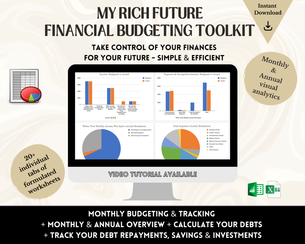 Budgeting & Financial Planning Toolkit for Retirement Finance