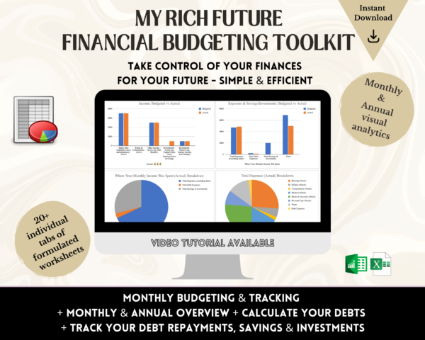 How to get rich Budgeting & Financial Planning for Retirement Finance